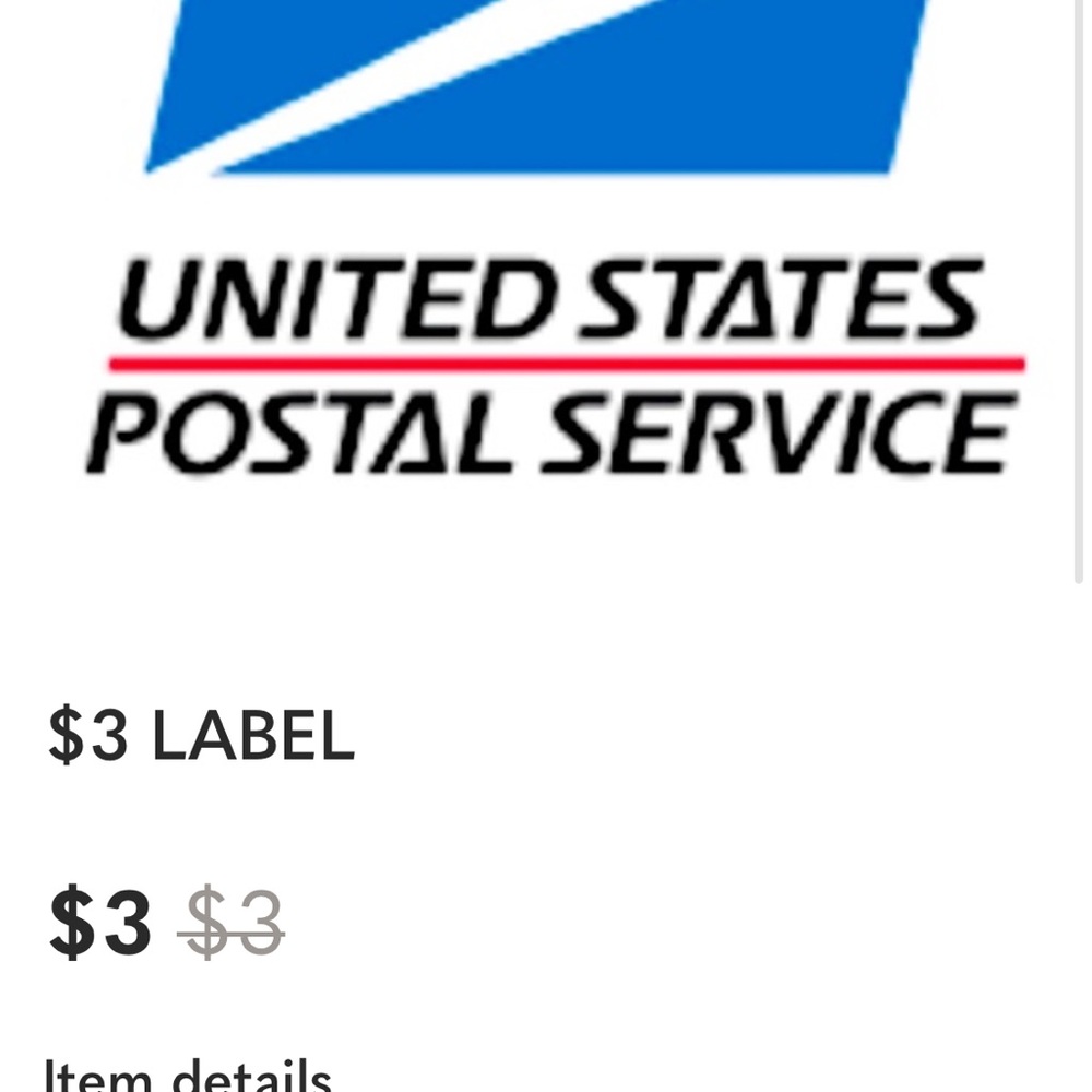 USPS Shipping Label: EXTRA Postage!